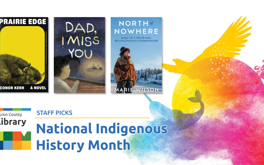 Cover images of books Indigenous authors