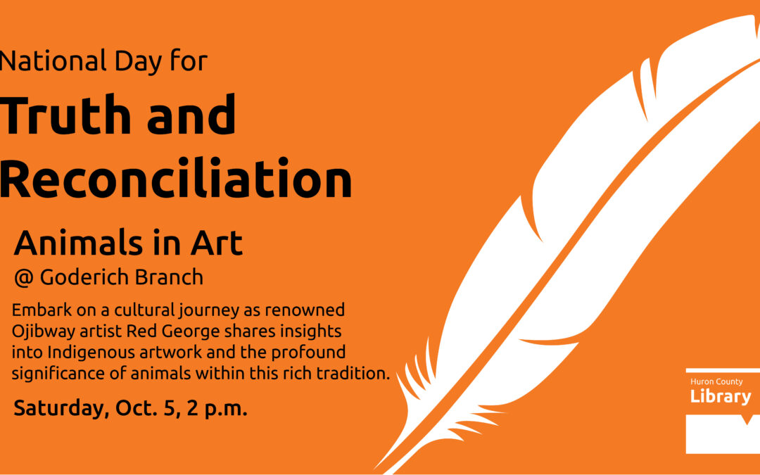 Animals in Art: Exploring Indigenous Traditions with Red George – Goderich Branch