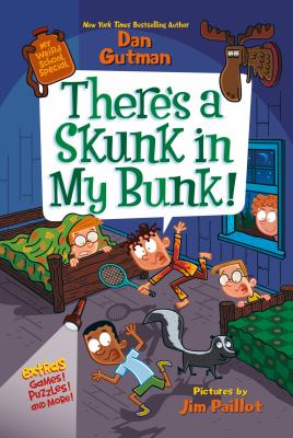 Book cover image of There's a Skunk in my Bunk