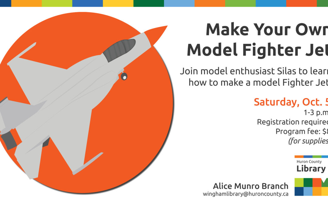 Make Your Own Model Fighter Jet with Silas – Wingham